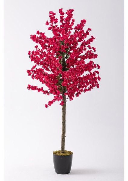 Yapay Bahar Dalı Ağacı 150 cm 70 Dal Fuşya