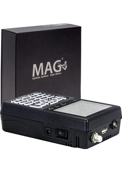 MAG-2100 3.5'' Dvb-S/s2 LCD Ekran Görüntülü Hd Uydu Yön Sinyal Bulucu