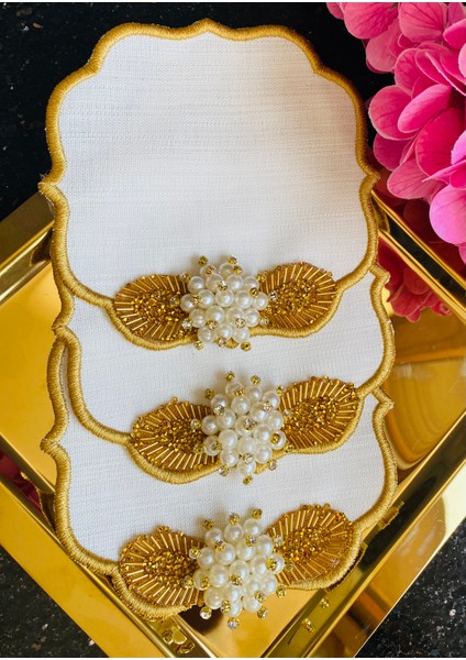 Sunum Peçete,kokteyl Peçete,kahve Yanı Sunum Peçete 3 Adet