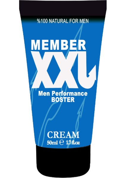 Xxlcream 50 ml Erkeklere Özel Yerine En Boy Çap Şekillendirici & Katılaştırıcı Krem