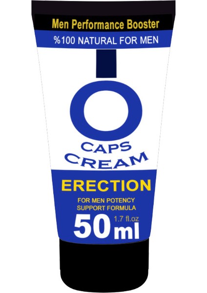 50 ml Erkeklere Özel Hareketlendirici Sertlik Kremi