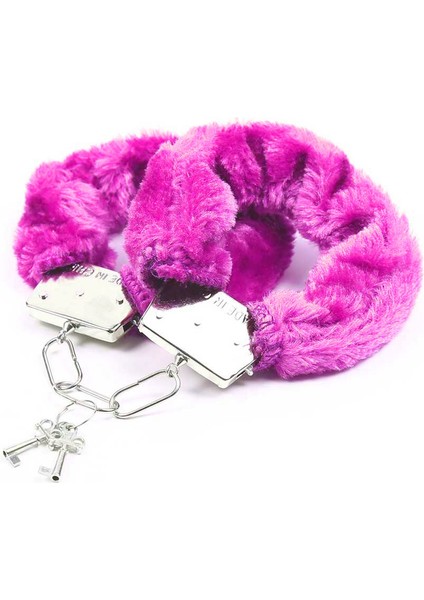 Fetilux Metal Tüylü Kelepçe - Pembe