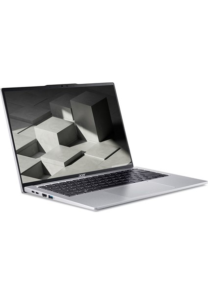 Swift Go 14 Ultra I7 155U 16GB LPDDR5X 512GB SSD Intel Graphics Freedos 14" 2.2k (2240X1400) IPS SRGB:%100 60hz Mat Yapay Zeka Destekli Taşınabilir Bilgisayar SFG147375DTF01 + Zettaçanta