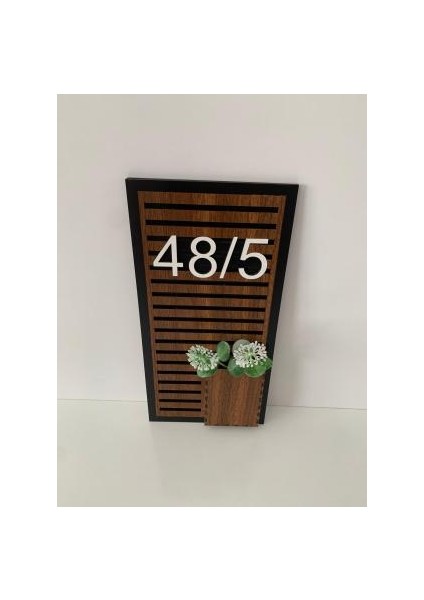 Numaralı Kapı Süsü