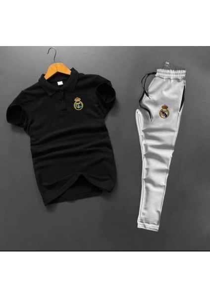 Polo Yaka Tshirt Eşofman Takımı