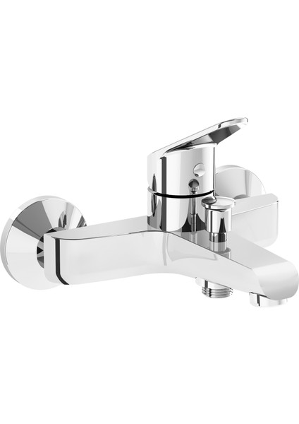 Serenity Banyo Bataryası ve Samba Sürgülü El Duşu Takımı, Krom