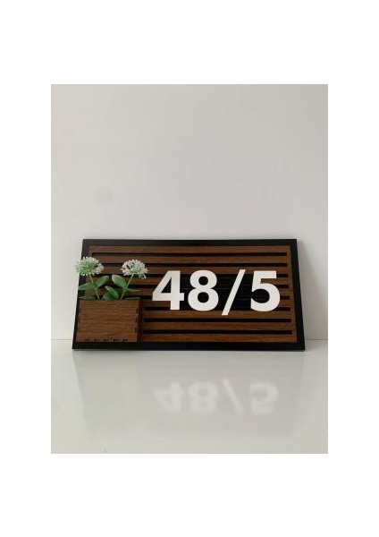 Kişiye Özel Numaralı Kapı Süsü Numaralık