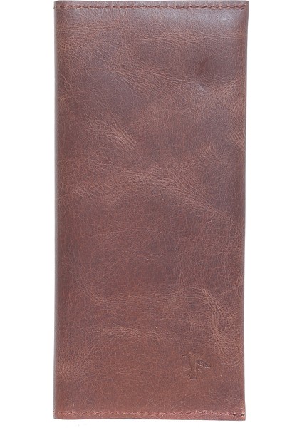 Kahve Erkek Deri Cüzdan FRK 251 CRAZY ÇIT ÇITLI