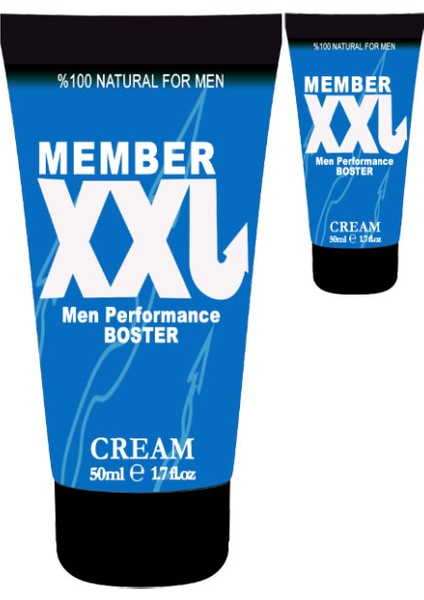 Xxlcream 50 ml 2 Adet Erkeklere Özel Yerine En Boy Çap Şekillendirici & Katılaştırıcı Krem