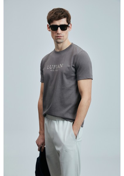 Love Modern Grafik T- Shirt Lacivert