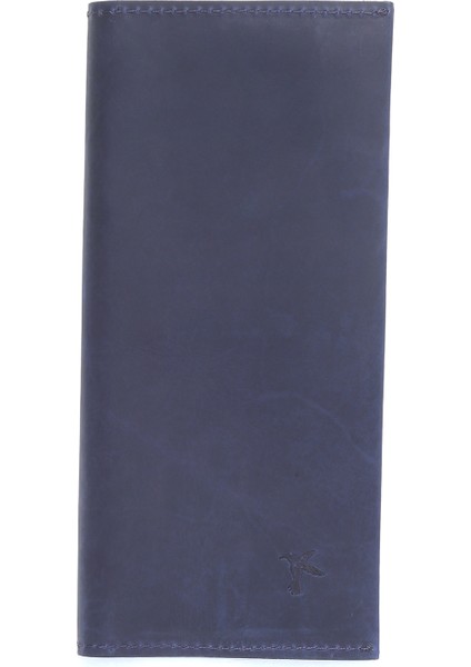 Lacivert Erkek Deri Cüzdan FRK 251 CRAZY ÇIT ÇITLI