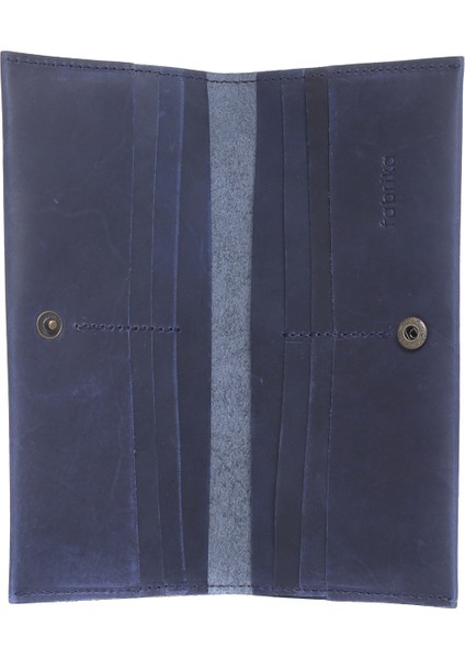 Lacivert Erkek Deri Cüzdan FRK 251 CRAZY ÇIT ÇITLI fırsatları