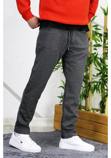 Erkek Slim Fit Örme Pantolon