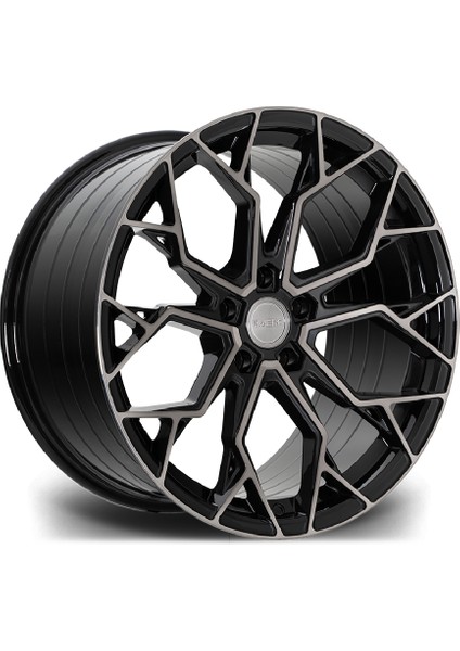 22 Inç 5X120 Land Rover Gun Metal Elmas Kesim Jant Modeli (4 Adet)