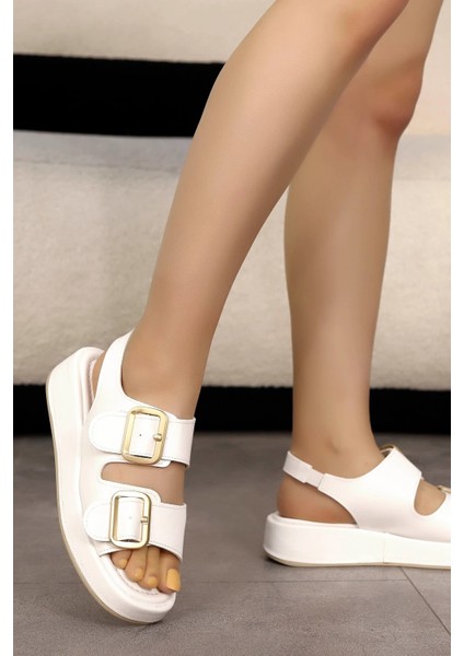 Bln 253 Ayarlanabilir Toka Detaylı Sandalet