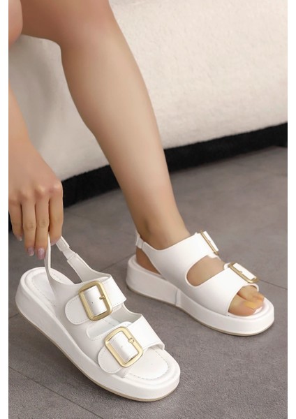 Bln 253 Ayarlanabilir Toka Detaylı Sandalet modelleri