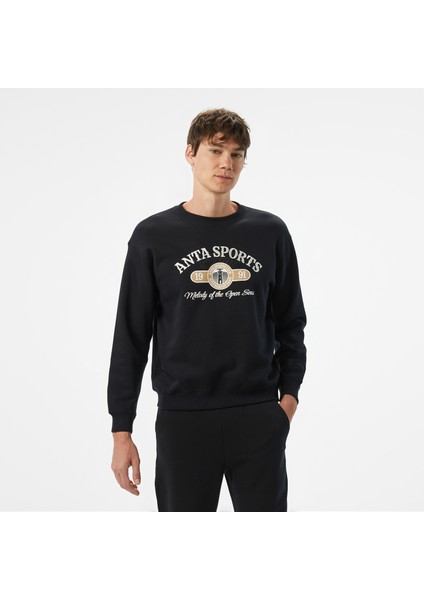 Iconic Erkek Siyah Sweatshirt.3