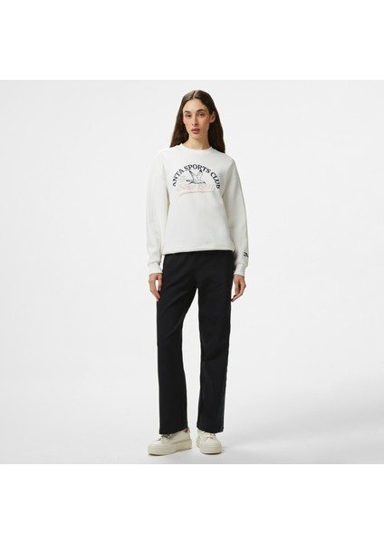 Sports Club Kadın Beyaz Hoodie.1 modelleri
