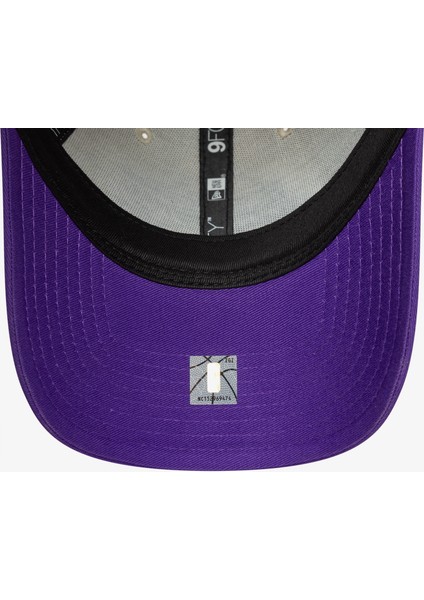 Contrast Patch La Lakers Unisex Krem/mor Şapka.-