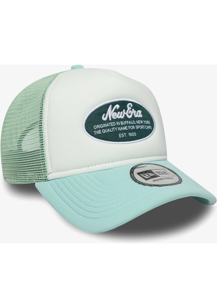 Oval Foam Patch Kadın Yeşil Şapka.- fırsatları