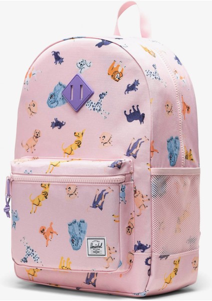 Heritage Printed Dog Çocuk Pembe Sırt ÇANTASI.06613 fiyatları
