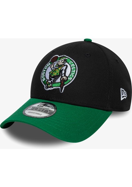 Nba Side Patch Boston Celtics Unisex Siyah Şapka.-