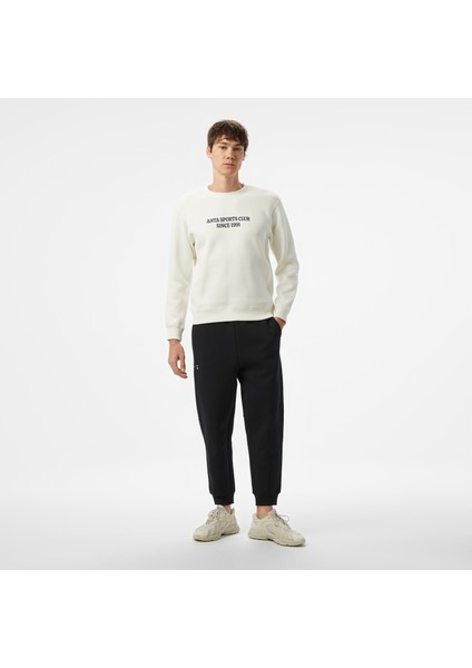Sports Club Erkek Beyaz Sweatshirt.1 modelleri