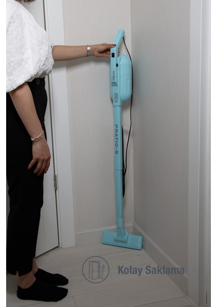 P 1200 Pratic Süpürge 500 W Mavi