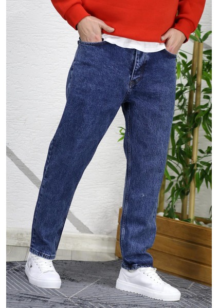 Erkek Düz Paça Yıkamalı Boyfriend Pantolon fırsatları