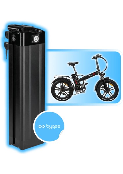 Rs-Iıı Rs3 Pro Elektrikli Bisiklet Batarya - 36V - 20 Ah ( Pil: DMEGC, Sağlık: >%100 )