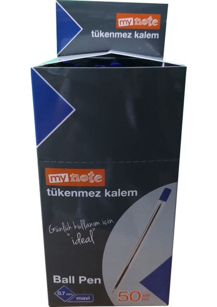 Ball Pen 0.7 mm 50'li Kutu - Kırm