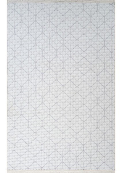 Konforsa Gri - Krem Renginde Modern Desenli Bubble Halı – Yumuşak Dokulu, Leke Tutmaz, Kaymaz Tabanlı Halı