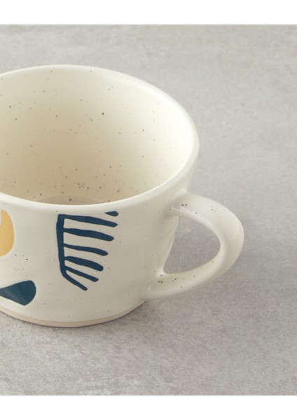 Sun Time Stoneware Kupa 220 ml Sarı-Yeşil modelleri