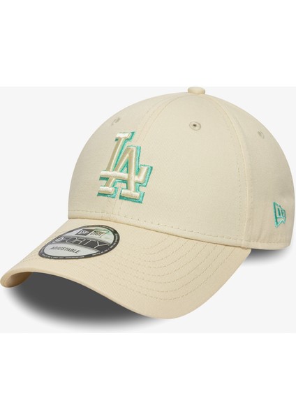 Mlb Slide Patch La Dodgers Unisex Krem Şapka.-