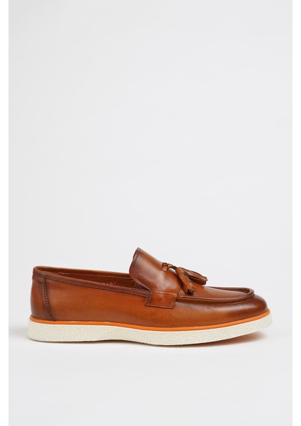Carls Model Hakiki Deri Loafer Ayakkabı