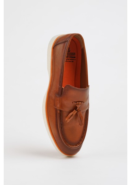 Carls Model Hakiki Deri Loafer Ayakkabı