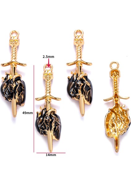 Yeni Retro Gotik Tarzı Dıy Alaşım Takı Aksesuarları Bilezik Kolye Kolye Okul Çantası Kolye (Yurt Dışından)