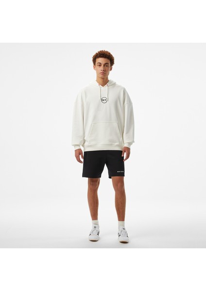 Unıted4 Motto Erkek Beyaz Hoodie.byz modelleri