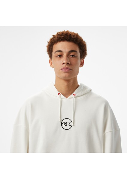 Unıted4 Motto Erkek Beyaz Hoodie.byz fırsatları