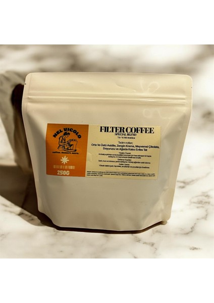 Filtre Kahve - Filter Coffee 250G Çekirdek