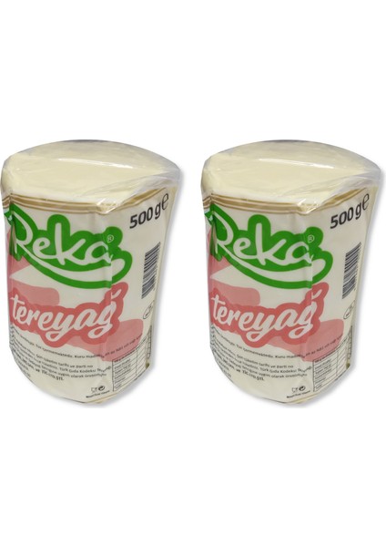 Tereyağ 1 kg (500 Gr x 2)
