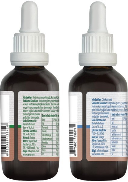 2'li Ürün - Udim Kostus Yağı - 50ml / Çörekotu Yağı 50ml