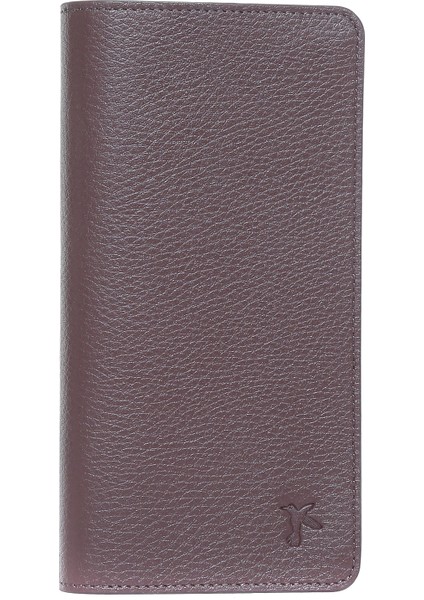 Kahve Erkek Deri Cüzdan FRK 253 MIKNATISLI TELEFONLU FLT