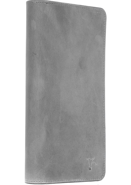 Gri Erkek Deri Cüzdan FRK 253 MIKNATISLI TELEFONLU fiyatları