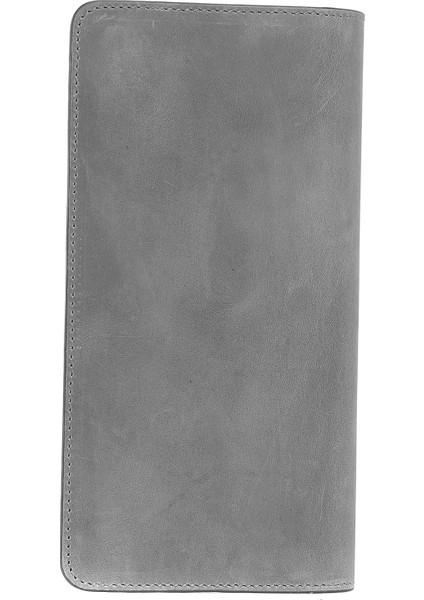 Gri Erkek Deri Cüzdan FRK 253 MIKNATISLI TELEFONLU modelleri
