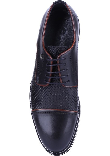 - Siyah Hakiki Deri Erkek Günlük Ayakkabı 9040 - 6951 fırsatları