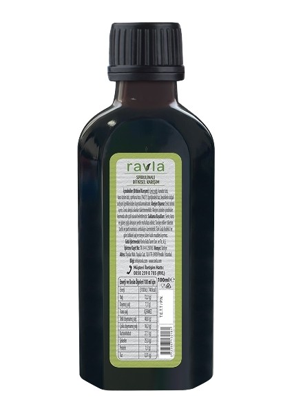 Spirulina Bitkisel Karışım - 100ml indirimleri