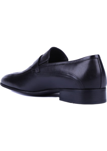 - Siyah Hakiki Deri Erkek Klasik Ayakkabı 9545 - 6954 fırsatları