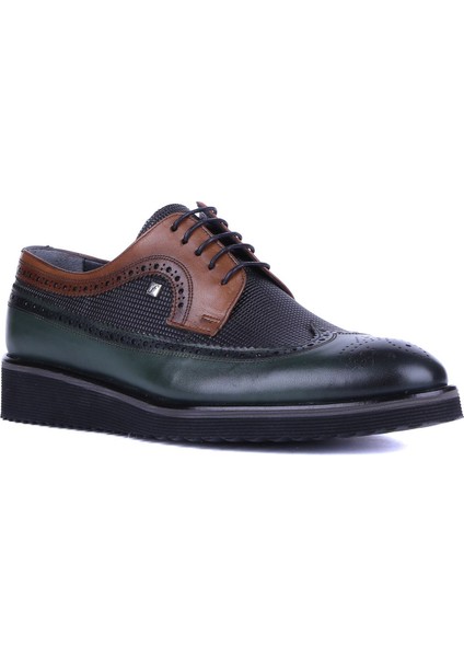 - Yeşil,taba Hakiki Deri Erkek Günlük Ayakkabı 1106 - 6962 fiyatları