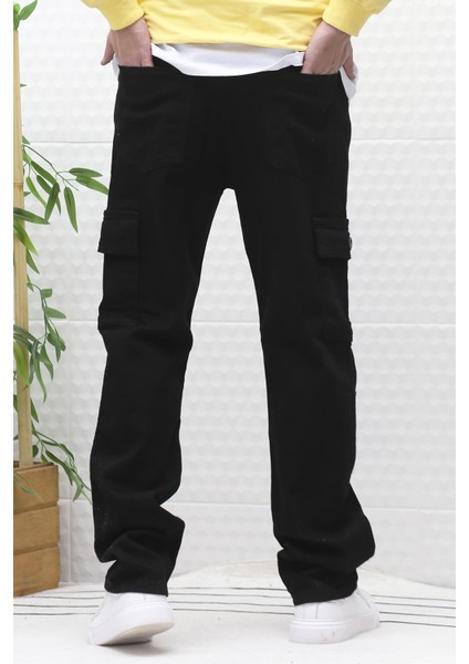 Erkek Kargo Cepli Rahat Kesim Baggy Kot Pantolon fırsatları